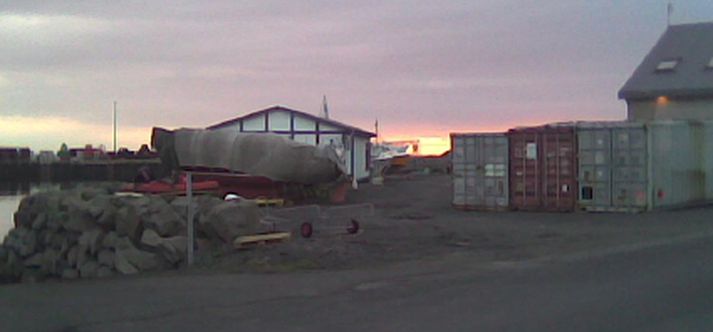 Bráðabirgðaaðstaða Ýmis í Kópavogi.