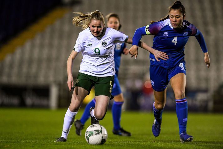 Selfyssingurinn Áslaug Dóra Sigurbjörnsdóttir er fyrirliði U19-landsliðsins, rétt eins og hún var hjá U17-landsliðinu.