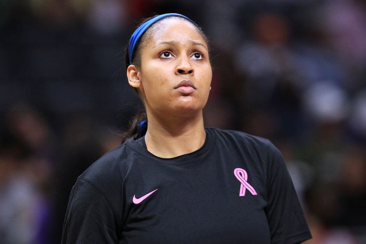 Maya Moore fórnaði tveimur árum af körfuboltaferli sínum.