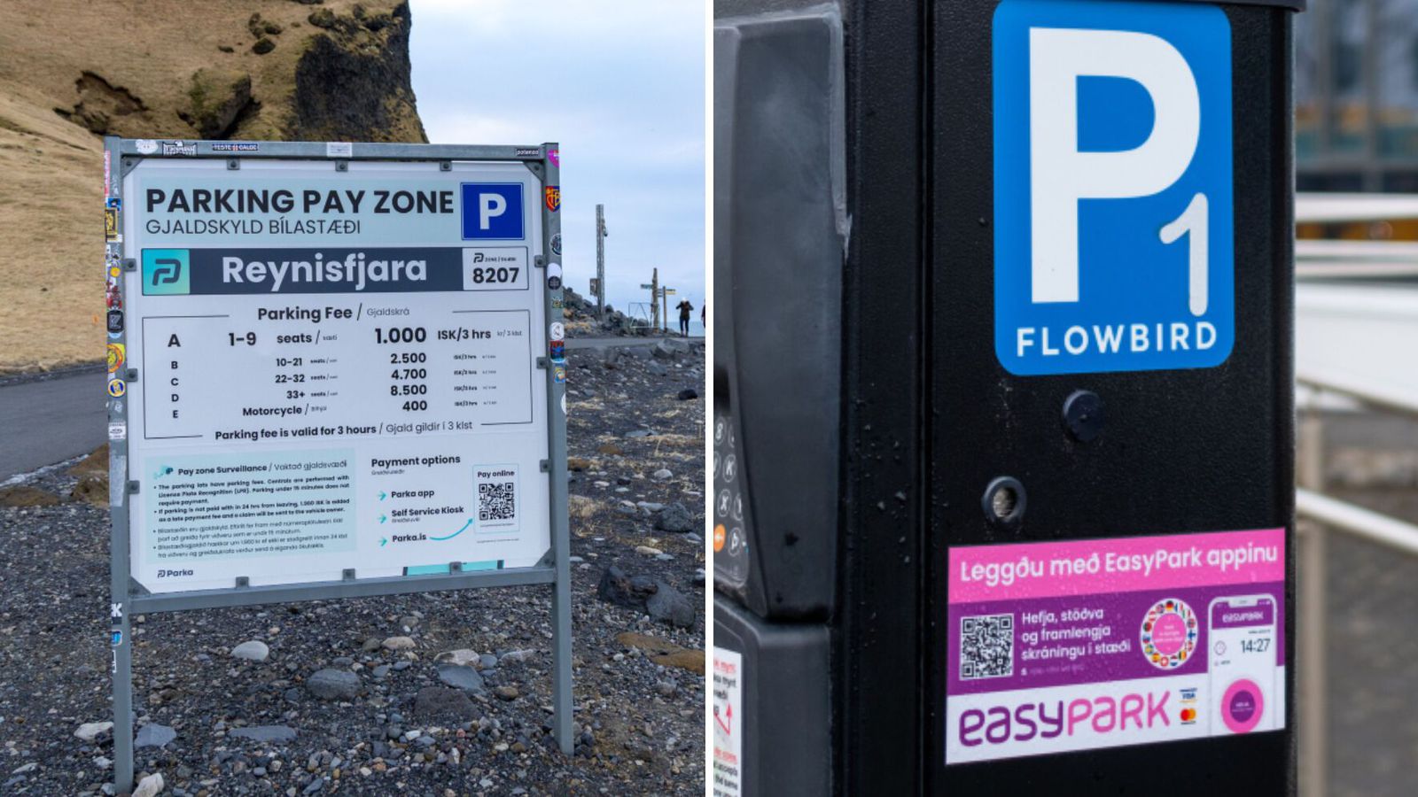 Bílastæðafyrirtækin sektuð um hundruð þúsunda