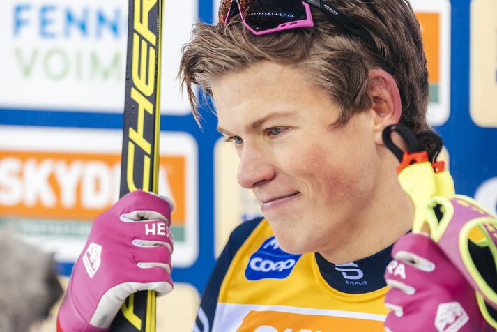 Johannes Klæbo hefur unnið sjö verðlaun á Ólympíuleikum, þar af fimm gull, og ætlar sér að bæta við fleiri verðlaunum á næsta ári.