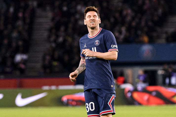 Lionel Messi er meiddur og missir af leik Paris Saint Germain í kvöld.