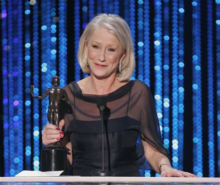 Helen Mirren hefur hlotið mikið lof fyrir túlkun sína á Elísabetu Bretadrottningu í myndinni The Queen.
