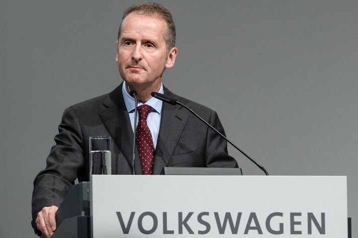 Herbert Diess, sem lætur af störfum sem framkvæmdastjóri VW Group 1. september næstkomandi.