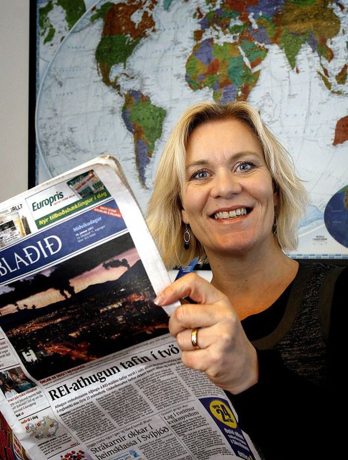 Fyrrverandi framkvæmdastjóri Creditinfo átti að skoða fjárfestingar á sviði rannsókna og greininga. Hætt hefur verið við það. Fréttablaðið/GVA