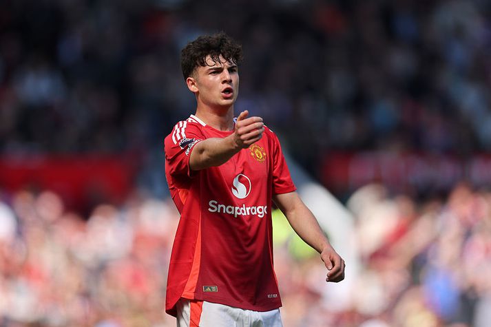 Tyler Fredricson kom inn í vörn Manchester United og lék sinn fyrsta leik í ensku úrvalsdeildinni.
