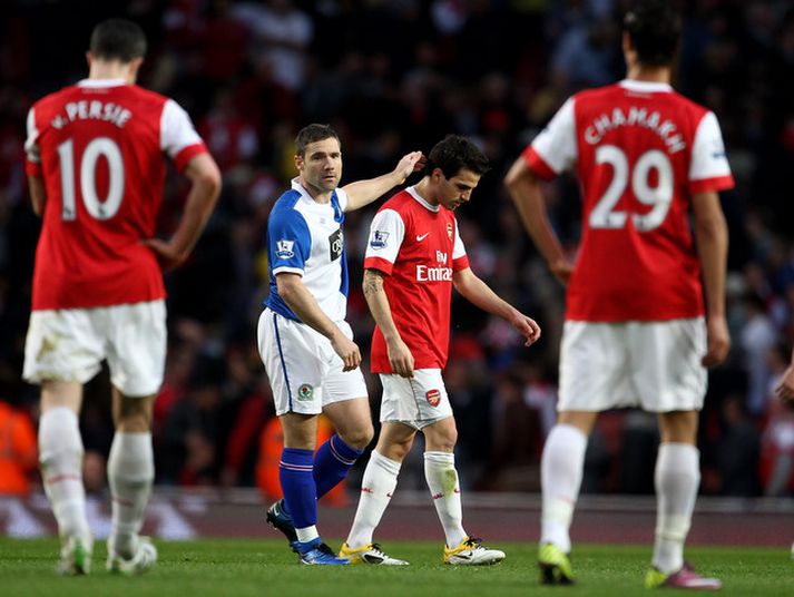 Cesc Fabregas, fyrirliði Arsenal, eftir Blackburn-leikinn.