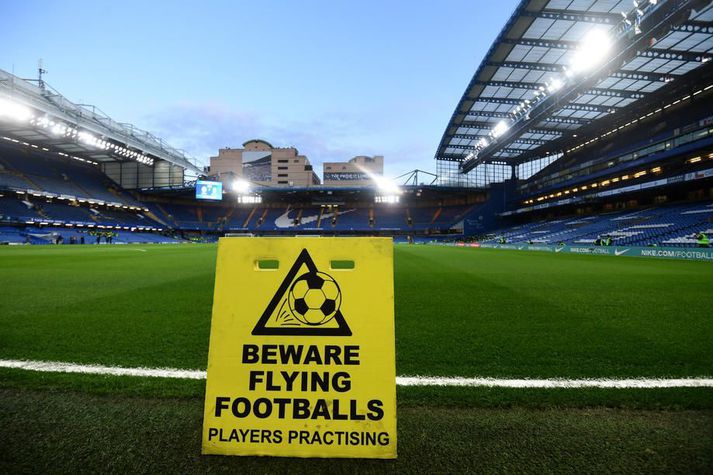 Stamford Bridge er ekki í notkun þessa daganna nema fyrir einstaka leikmenn.