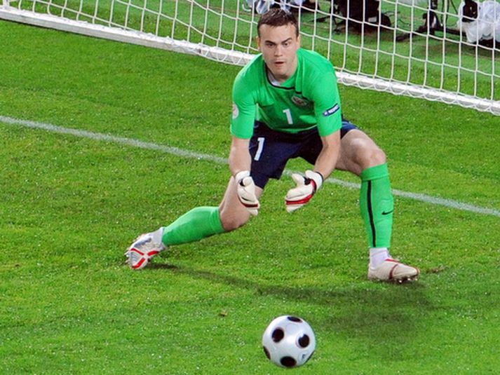 Igor Akinfeev, markvörður CSKA Moskva og rússneska landsliðsins.