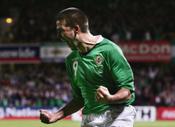 David Healy er sjóðandi heitur með Norður-írska liðinu.