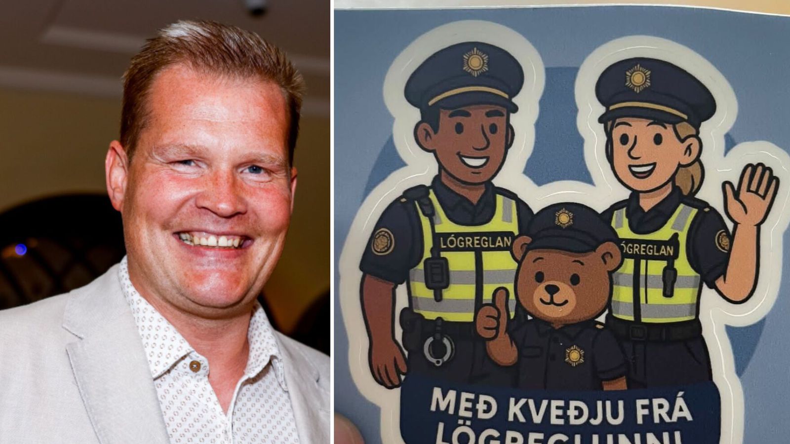 Bragi Valdimar gagnrýnir metnaðarleysi í hönnun hjá lögreglunni