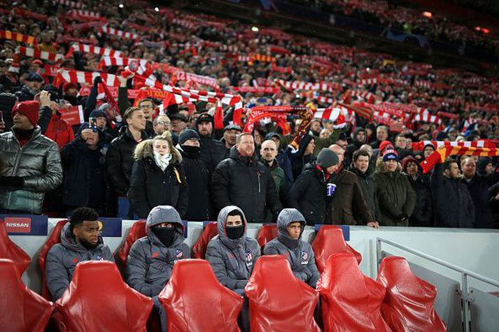 Fyrir leikinn á Anfield í marsmánuði.