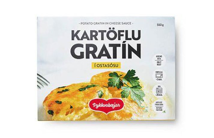 Þykkvabæjar hefur kallað inn kartöflugratín.