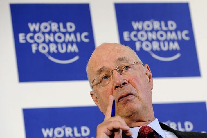 Klaus Schwab, stofnandi Davos ráðstefnunnar.