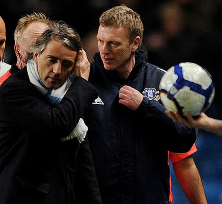 Mancini og Moyes.