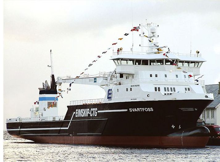 Eimskip í Noregi fékk systurskipin Svartfoss og Storfoss afhent ný árið 2006.