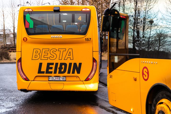 Tvísýnt er með akstur strætó á landsbyggðinni í dag.