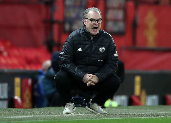 Það er farið að hitna undir Marcelo Bielsa.  (Photo by Nick Potts/PA Images via Getty Images)