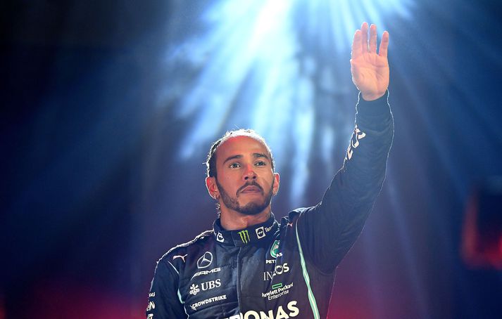 Lewis Hamilton vann hádramatískan sigur í Sádi-Arabíu.
