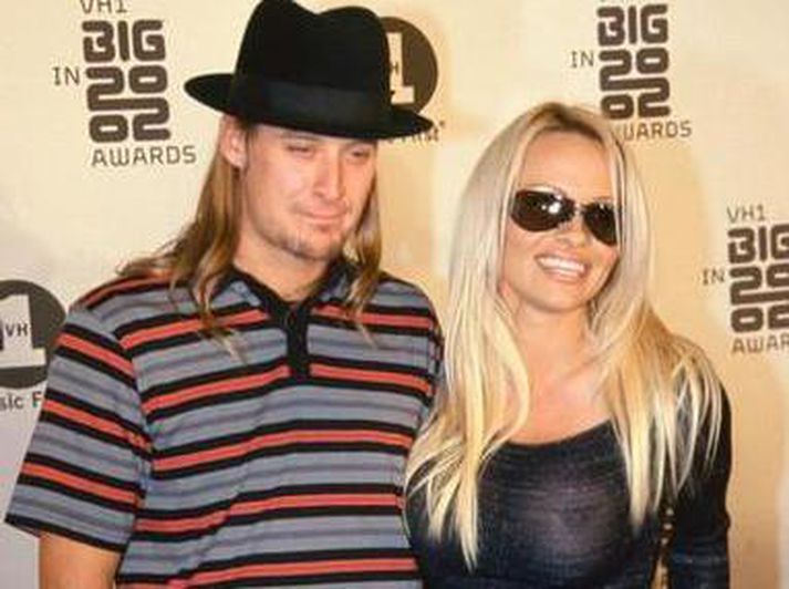 Kid Rock og Pamela Anderson