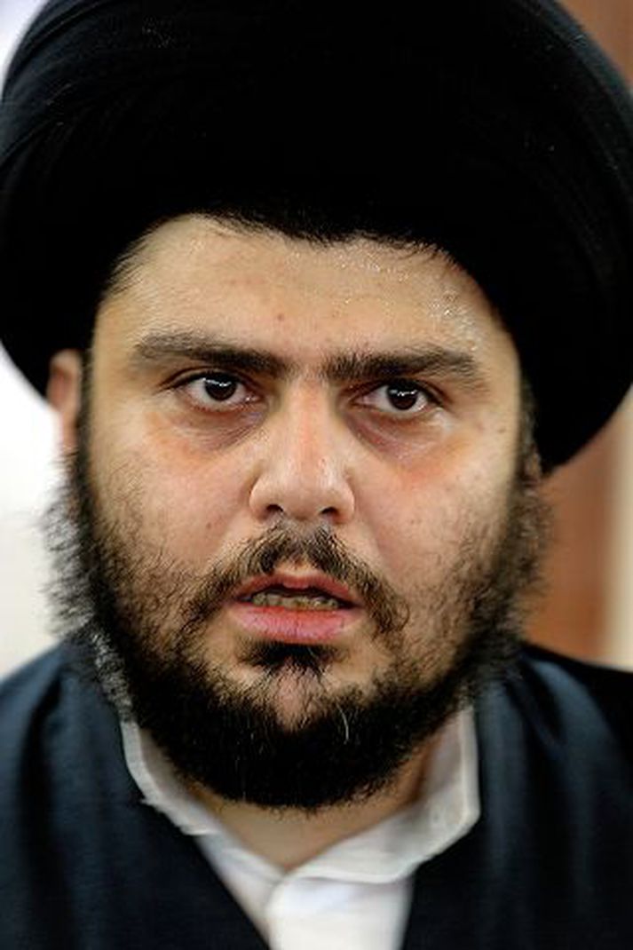 Muqtada al Sadr Hefur ekki sést opinberlega í mánuð.