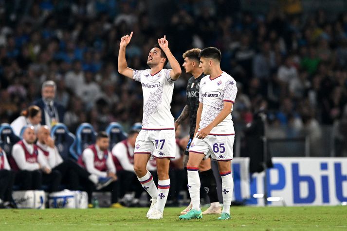 Josip Brekalo kom Fiorentina á bragðið.