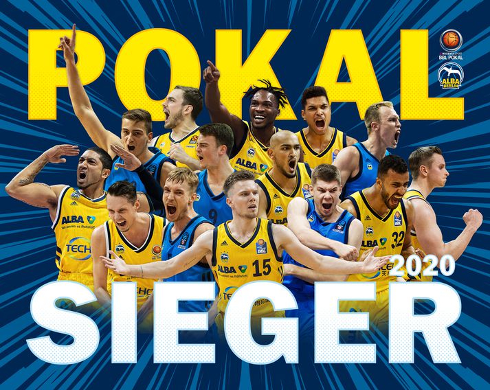 Martin Hermannsson var stigahæstur er Alba Berlin varð bikarmeistari.