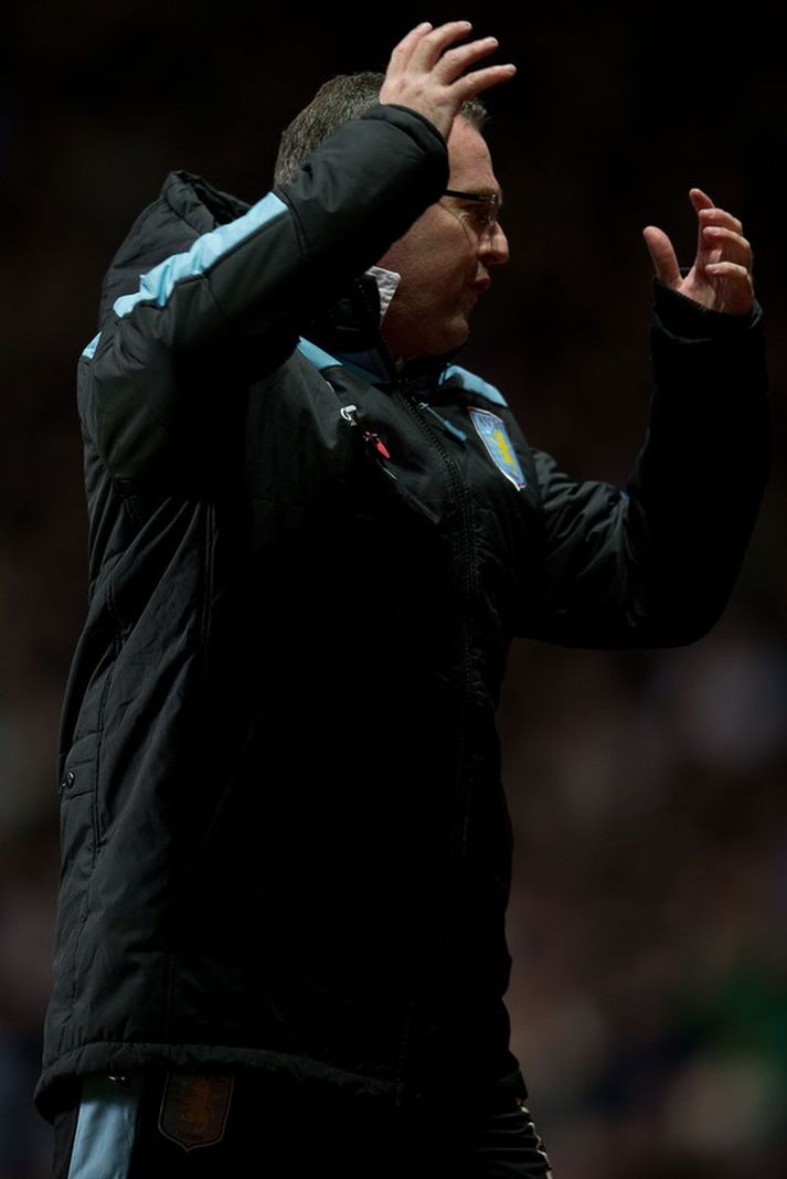 Paul Lambert, stjóri Aston Villa.