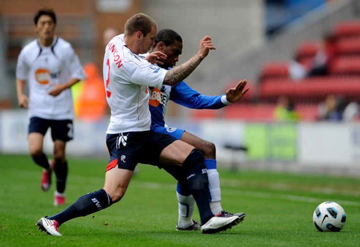 Grétar Rafn Steinsson í leik með Bolton.