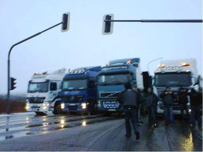 Bílstjórar hafa mótmælt hvíldartímaákvæðum ákaft.