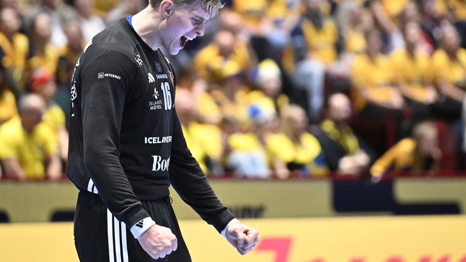 Viktor varði fleiri en Nielsen í sigri í Frakk­landi