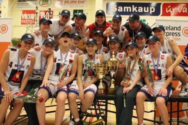 Keflavíkurstúlkur eru Íslandsmeistarar kvenna í körfubolta 2008.