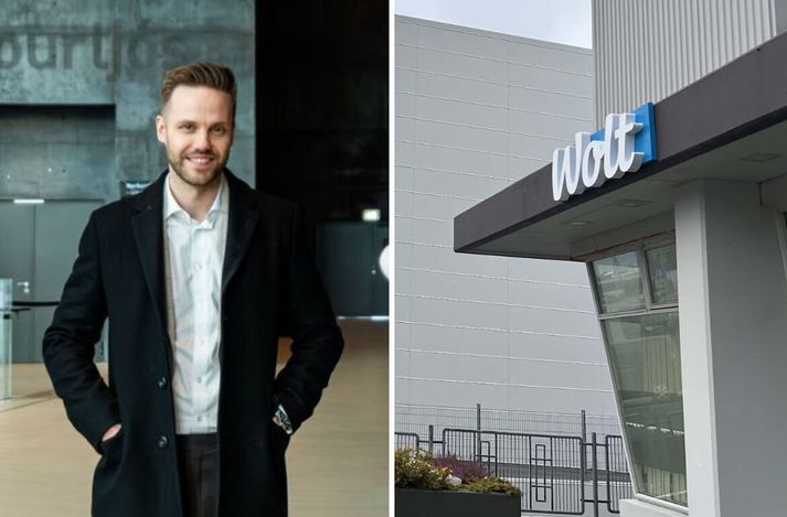 Jóhann Már Helgason framkvæmdastjóri Wolt á Íslandi segir samtalið halda áfram við sendla á vegum fyrirtækisins.