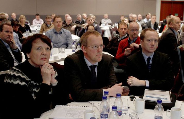 Forstjórinn Páll Gunnar Pálsson kynnti skýrslu Samkeppniseftirlitsins um verðþróun og samkeppni á dagvörumarkaði á fimmtudag. Fréttablaðið/GVA