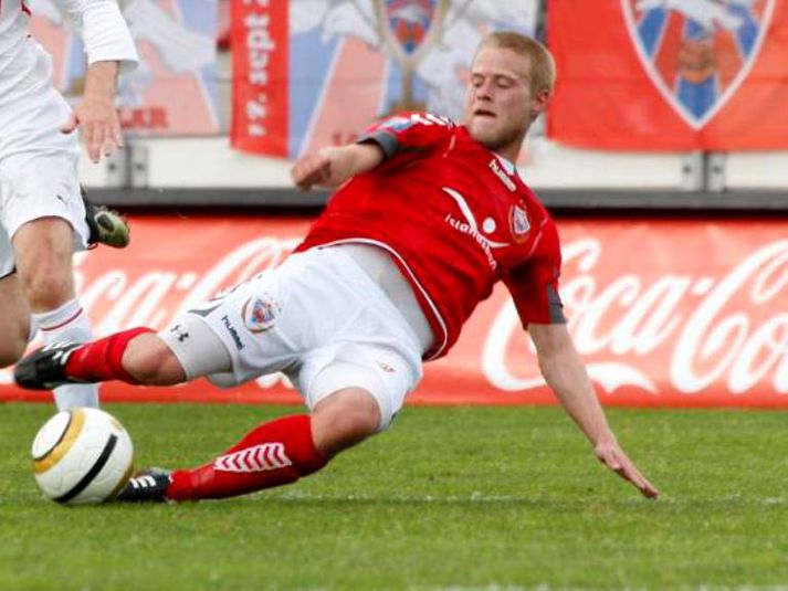 Haukur Páll Sigurðsson hefur farið á kostum með Valsmönnum í sumar