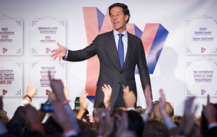 Marc Rutte hefst strax handa við að mynda nýja stjórn.