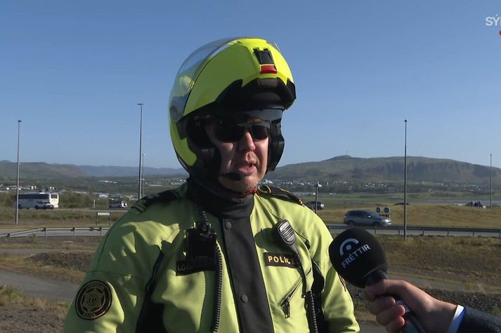 Hannes Þór Guðmundsson er varðstjóri hjá umferðardeild lögreglunnar á höfuðborgarsvæðinu.