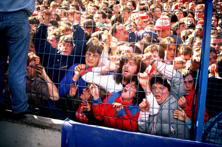 Frá Hillsborough 1989.