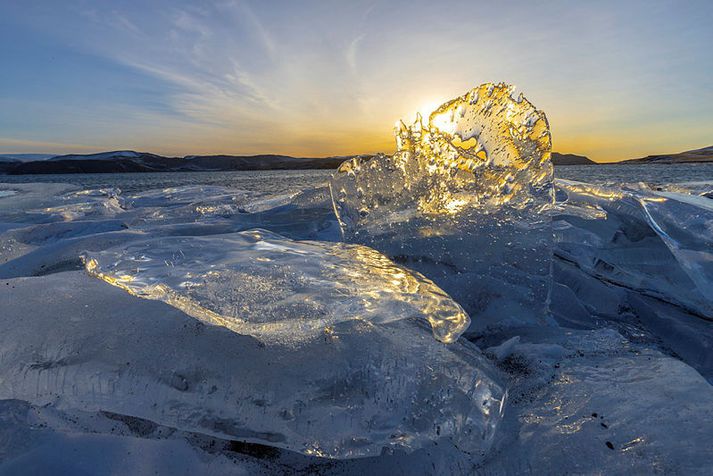 Mikið frost er á nær öllu landinu.