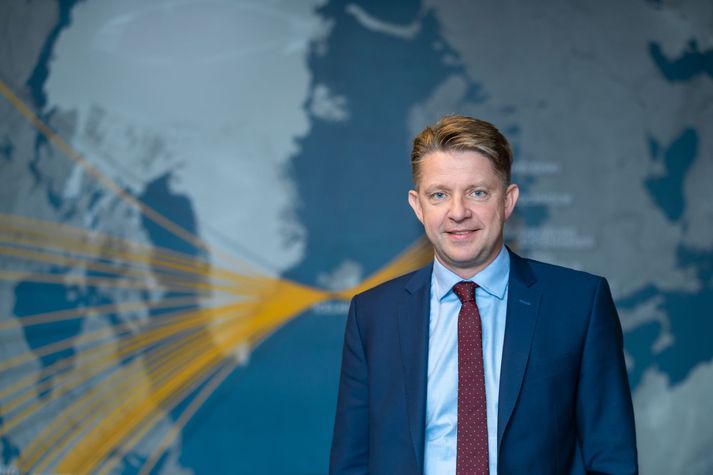 Bogi Nils Bogason, forstjóri Icelandair, sagðist bjartsýnn á að reksturinn muni ganga vel í ár. Leiðarkerfið í sumar verði það stærsta í sögu flugfélagsins.