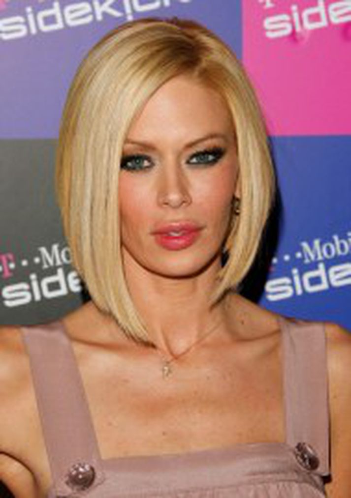 Klámmyndadrottningin Jenna Jameson þann 13. apríl síðastliðinn