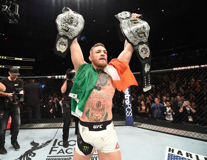 Conor McGregor er skærasta MMA-stjarna heims.