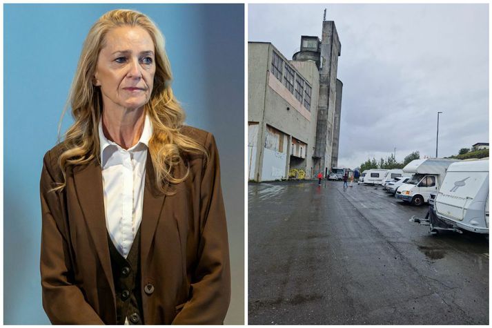 Kolbrún segir að umhverfið við Sævarhöfða sé mannskemmandi.