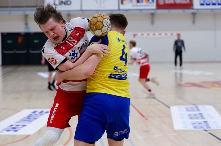 Ágúst Guðmundsson skoraði næstflest mörk leikmanna HK í Olís-deildinni á tímabilinu.