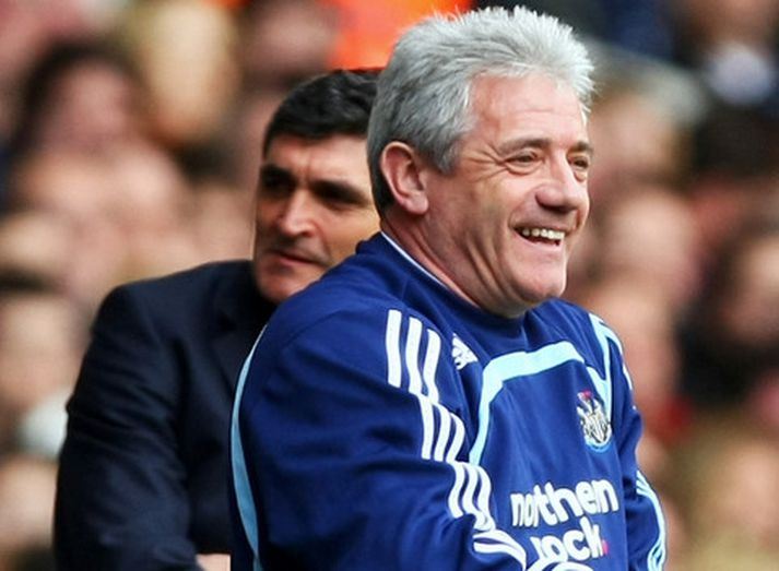 Kevin Keegan stýrði Newcastle síðast árið 2008.