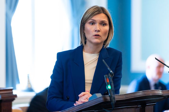 Kristrún Frostadóttir verður á fundinum.