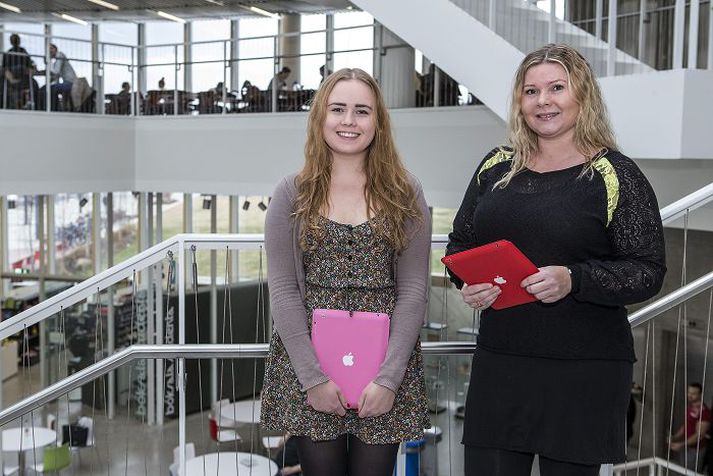 Ingibjörg Ósk Jónsdóttir og Rakel G. Magnúsdóttir standa á bak við upplýsinga- og fræðslusíðuna Appland.is.