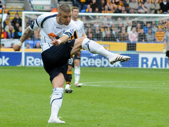 Grétar Rafn Steinsson í leik með Bolton.