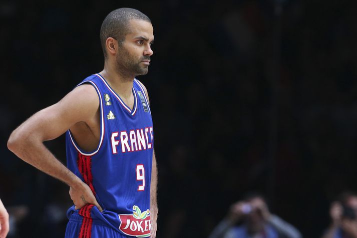 Tony Parker er leikstjórnandi Frakklands.