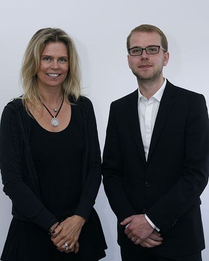 Formaðurinn og forstjórinn. Ingibjörg Pálmadóttir og Jón Sigurðsson. Ingibjörg segir framtíðina bjarta hjá FL Group.